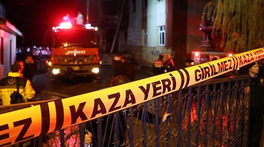 Evini ateşe verip sosyal medyadan paylaştı! Ekipler tarafından gözaltına alındı