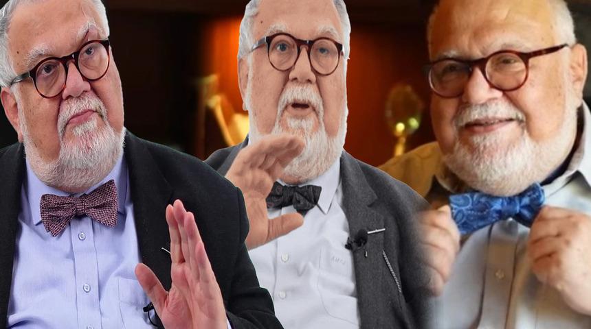 Sosyal medya bu sorunun cevabı merak ediyordu! Prof. Dr. Celal Şengör neden sürekli papyon takıyor? Cevabı çok romantik...