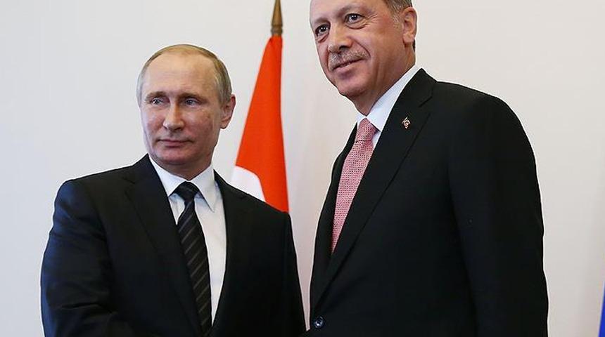 Cumhurbaşkanı Erdoğan ile Putin telefonda görüştü