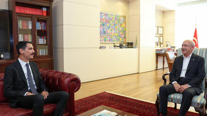 Kemal Kılıçdaroğlu sosyal medyadan paylaştı! Muhsin Yazıcıoğlu'nun oğlu Fatih Furkan ile bir araya geldi: Yanıbaşımdan ayırmayacağım