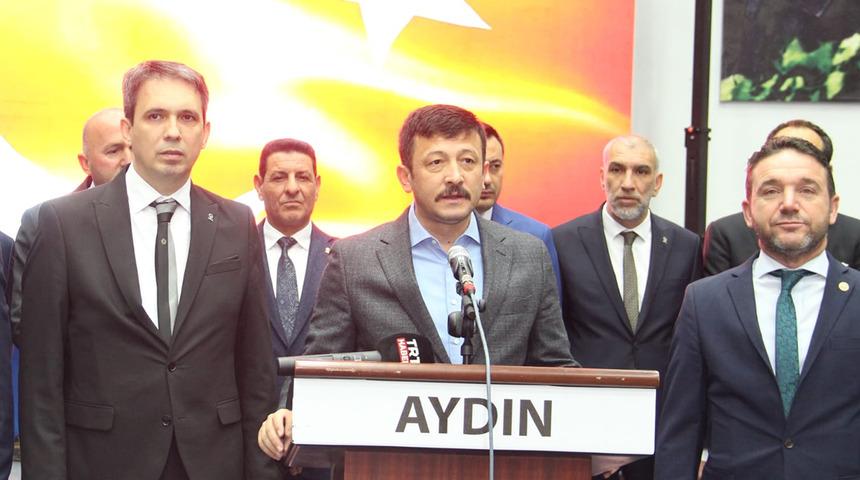 AK Parti'li Hamza Dağ partisinin temayül yoklamasında açıklamalarda bulundu