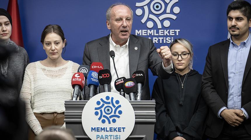 Son dakika: 100 bin imza toplandı! Muharrem İnce cumhurbaşkanı adayı oldu...
