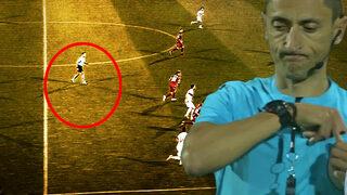 Ermenistan - Türkiye maçının hakemine sosyal medyada büyük tepki! 45 dakikada 19 kez! Kaptırılan her top sonrasında ise...