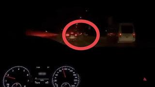 Yolculuk anını ölümsüzleştirmek isterken, feci olayı kaydetti!