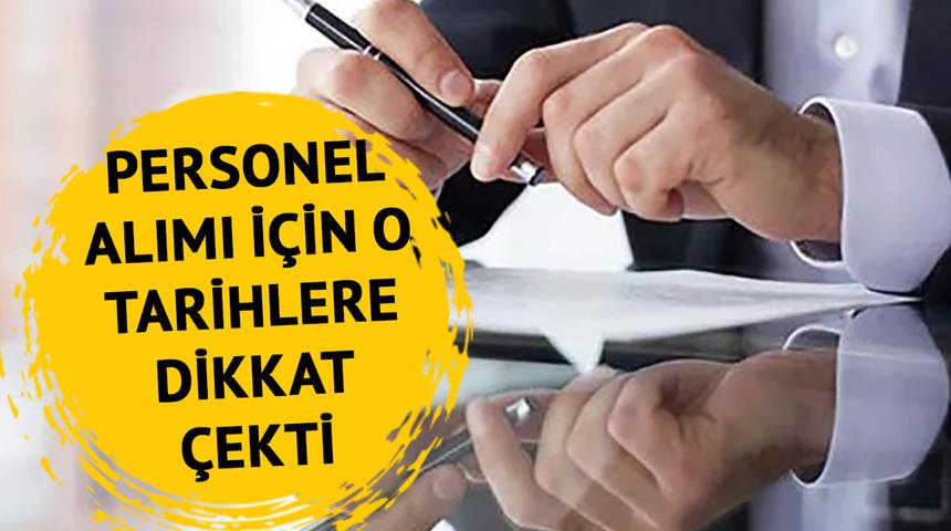 Son dakika | 30 binden fazla personel alımı yapılacak! Milli Savunma Bakanı Hulusi Akar duyurdu... Sınav ve mülakat tarihleri belli oldu