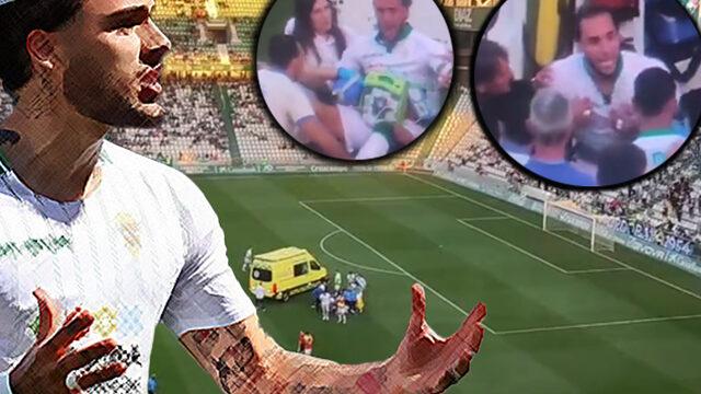 Maçta kalp krizi geçirdi, bir anda uyanıp doktorlarla kavga etti! Yeşil sahalarda görmesi güç olay...