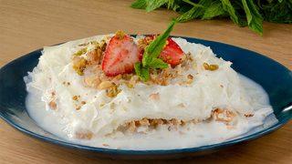 İftar sofralarının vazgeçilmezi: Güllaç tarifi! Güllaç tatlısı nasıl yapılır, malzemeleri neler?