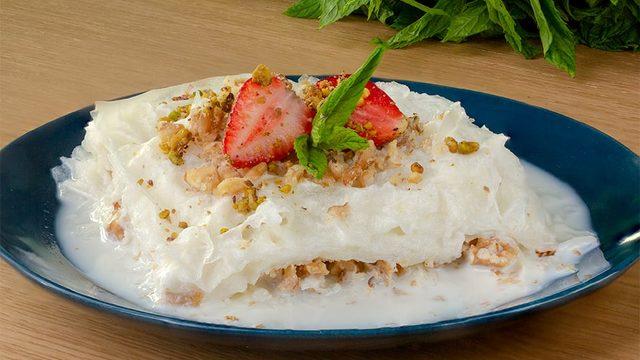 İftar sofralarının vazgeçilmezi: Güllaç tarifi! Güllaç tatlısı nasıl yapılır, malzemeleri neler?