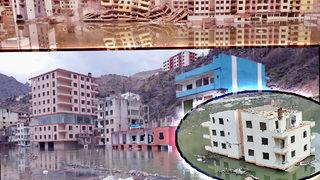 Apartmanların ilk katını bastı, Vali Doruk Ciddi manada su gelmesini bekliyoruz diyerek açıkladı! Yusufeli Barajı'ndan sonra Artvin'de çarpıcı görüntüler