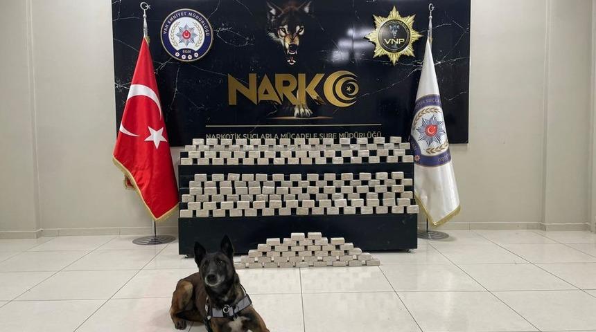 Van'da geçen hafta 78 kilo 270 gram uyuşturucu ele geçirildi