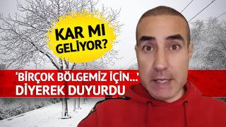 'Atkılar bereler eldivenler hazır mı?' Bünyamin Sürmeli 'Kar yağışı bekliyoruz' diyerek duyurdu! O tarihi işaret etti... Son dakika 27-31 Mart hava durumu