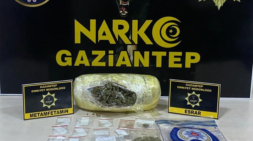 Gaziantep'te uyuşturucu operasyonunda 15 zanlı yakalandı