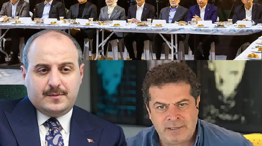 Bakan Varank'ın 'iftar sofrası' kıyaslaması gündem yaratmıştı! Cüneyt Özdemir "Yayından sonra beni aradı" diyerek telefon görüşmesini anlattı: O fotoğraflar hakkında dikkat çeken yorum
