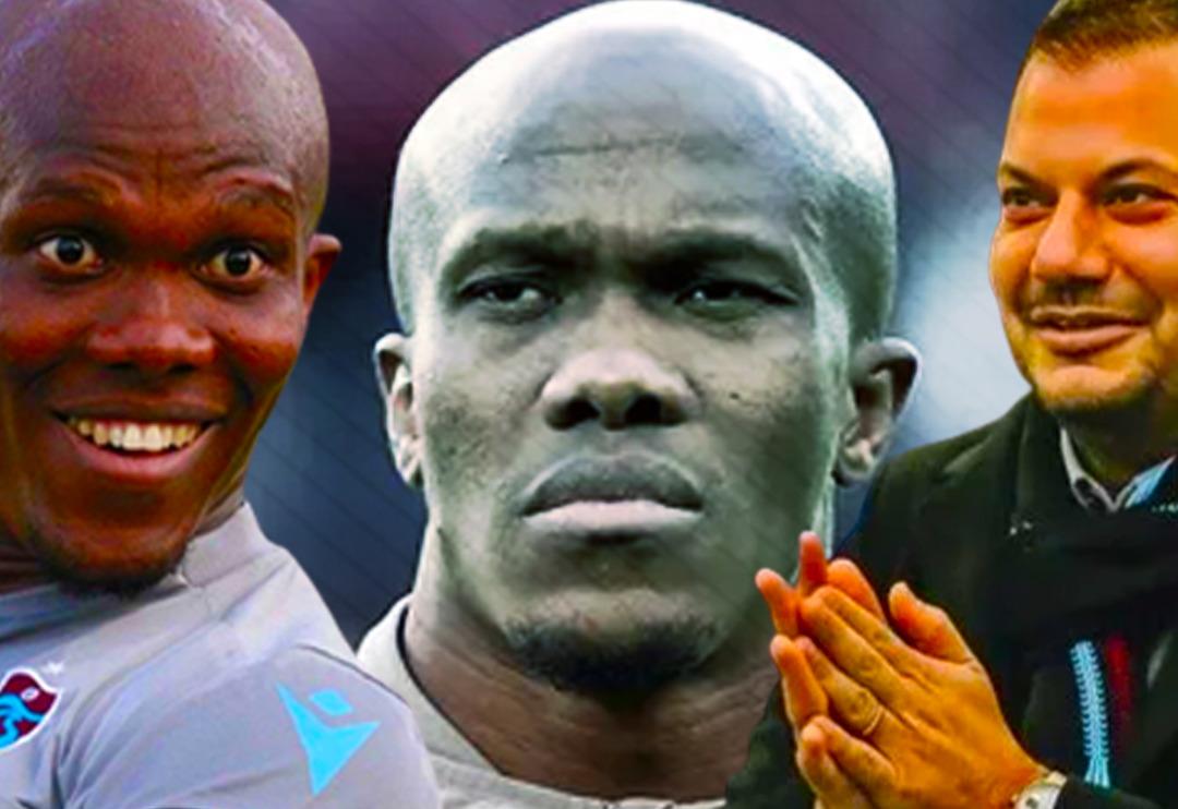 Trabzonspor'da yeni y&ouml;netimin ilk bombası belli oldu! Nwakaeme i&ccedil;in resmi a&ccedil;ıklama, yıldız isimden paylaşım...