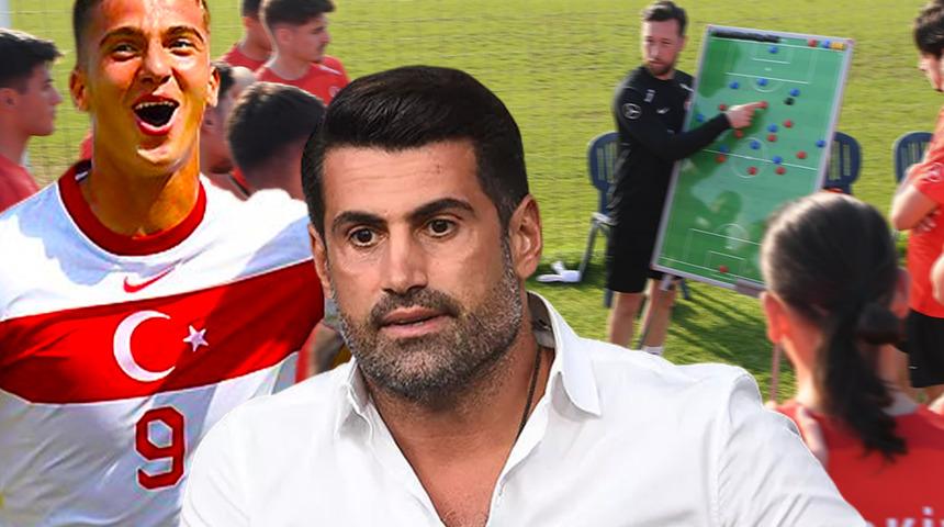 Volkan Demirel'in 'Yerli Haaland' dediği Bertuğ Yıldırım Ümit Milli Takım'da şov yaptı! 8 dakikada 2 gol