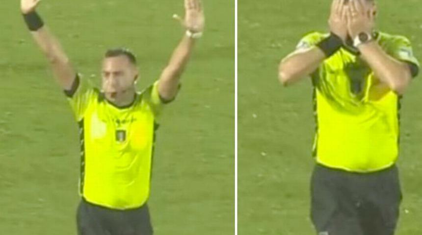İtalyan hakem maçı 85. dakika bitirdi ve sonrasında hastaneye kaldırıldı! ''Tabutlar içinde insanlar gördüm''