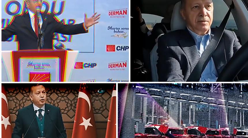 Kılıçdaroğlu'nun videosuna 'Togg'lu cevap! Direksiyon başında Erdoğan... AK Parti paylaştı: İki klipteki şarkı tercihleri gündem yarattı