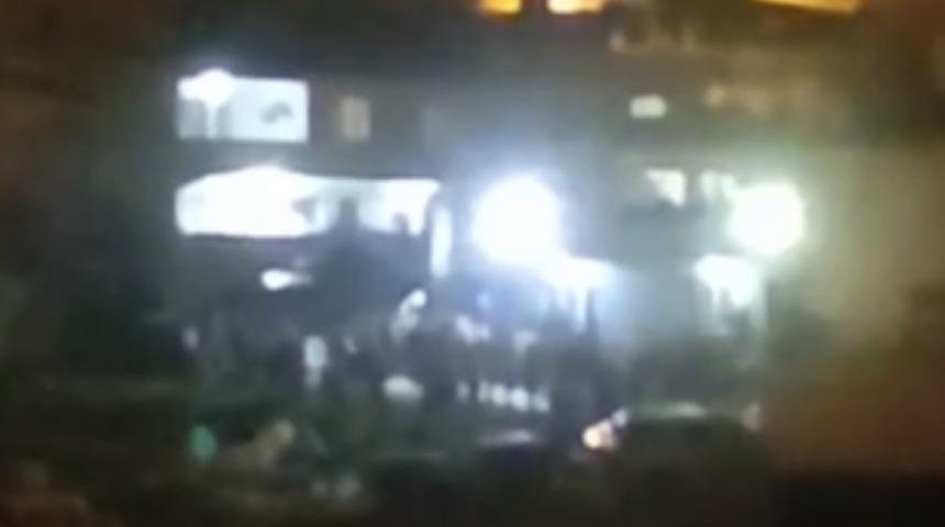 Düğünde magandalar havaya defalarca kez böyle ateş açtı