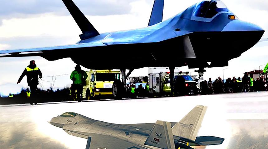 Milli Muharip Uçak'ta ABD'yi şaşırtan detay! Son fotoğrafları mercek altına alıp o özelliğe dikkat çektiler: Eşi benzeri yok