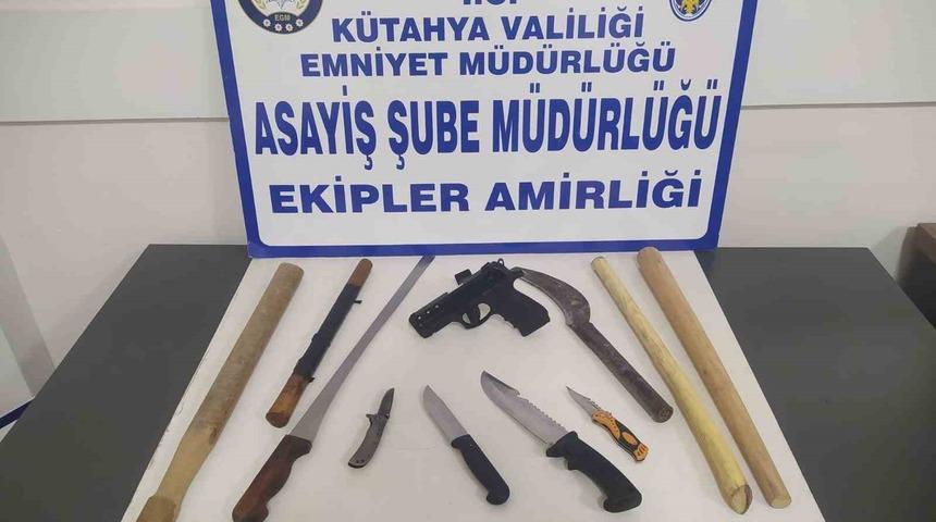 Kütahya’da "Dar bölge" asayiş uygulaması