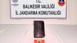 Balıkesir'de tarihi eser operasyonunda 1 kişi yakalandı