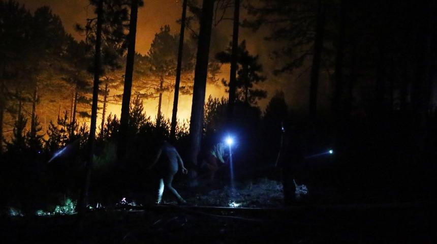 Çorum'da bir köyde yangın çıktı: Zamana karşı yarış başladı!