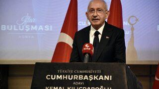 Cumhurbaşkanı adayı Kılıçdaroğlu, Konya'da iftar programında konuştu