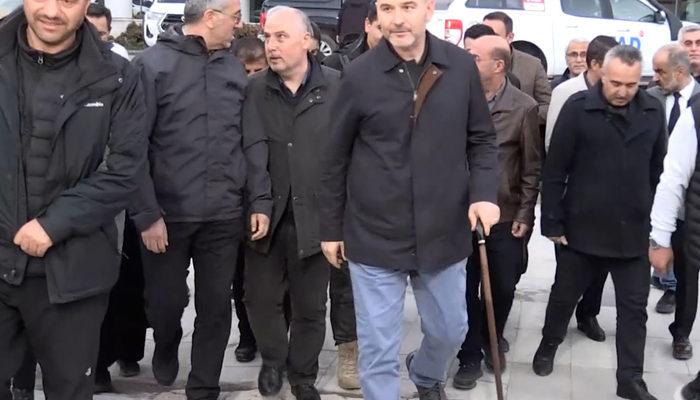 Süleyman Soylu rahatsızlığı sonrası ilk kez görüntülendi!