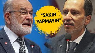 Erbakan'ın sözlerine zehir zemberek cevap vermişti! Karamollaoğlu'na YRP'den sert tepki: Kılıçdaroğlu'na sesleniyorum, sakın cumhurbaşkanı yardımcısı yapmaya kalkmayın