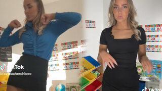 Kıyafeti uygunsuz bulunan ana sınıfı öğretmeni sosyal medyada tartışma yarattı! “Bekar babaların dikkatini çekiyor”