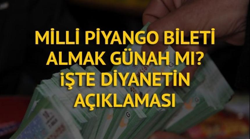 Milli Piyango bileti almak g&uuml;nah mı? Diyanet yılbaşı &ccedil;ekilişi &ouml;ncesi a&ccedil;ıkladı!