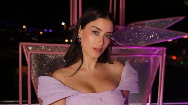 Taze anne Hazal Kaya setlere geri döndü