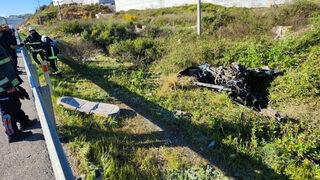 Antalya'da feci kaza! Şarampole uçan otomobil hurdaya döndü: 3 ölü, 1 ağır yaralı