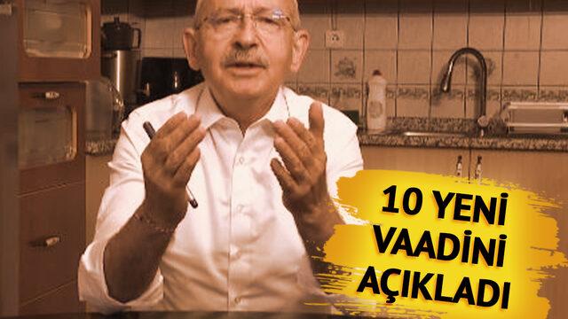 Kılıçdaroğlu'ndan yeni video! Saat 21.00'i işaret etmişti: 10 yeni vaadini sıraladı
