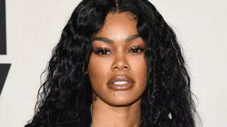 Teyana Taylor süper mini elbisesiyle nefes kesti! Frikik vermekten kaçamadı