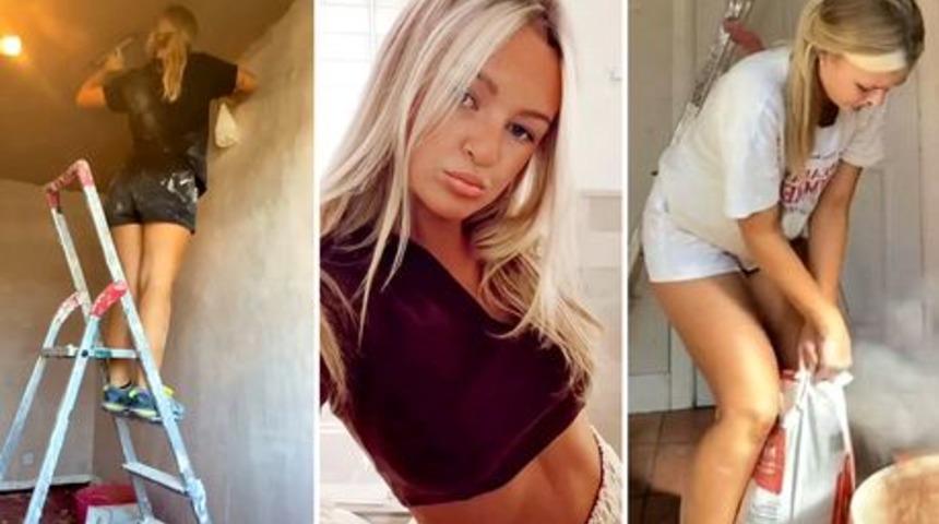 Mesleği şaşkına çevirdi! Kadın sıvacıyı bir gören bir daha baktı... “Yeteneklerimden şüphe duyuyorlardı” 