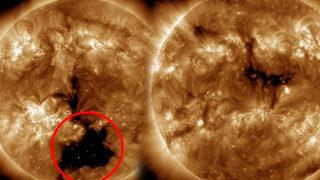 Güneş’te Dünya’dan 20 kat büyük delik tespit edildi! 2 milyon 896 bin kilometre hızla güneş rüzgarları yaşanabilir