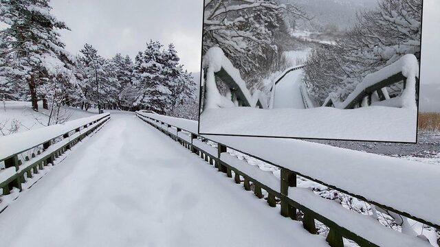 Kar kalınlığı 50 santimetreye ulaştı! İstanbul ve Ankaralıların ilgi odağıydı... İşte kar manzaraları