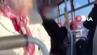 Otobüste akılalmaz anlar! Kadın yolcular arasında 'boş koltuk' tartışması 'Utanmadan saçını boyatmış'