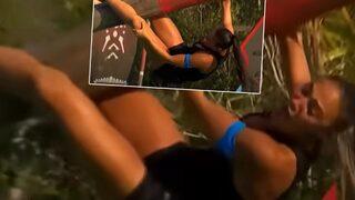 'Dizim döndü' çığlıkları yankılandı! Eliyle yerine oturttuğu anlar... Survivor Kardelen izleyenlerin yüreğini ağzına getirdi