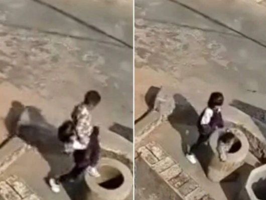 7 yaşındaki kız çocuğu, 4 yaşındaki çocuğu kucağına alarak kuyuya attı