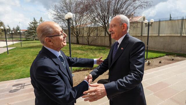 CHP Genel Başkanı Kılıçdaroğlu, 10. Cumhurbaşkanı Sezer ile görüştü