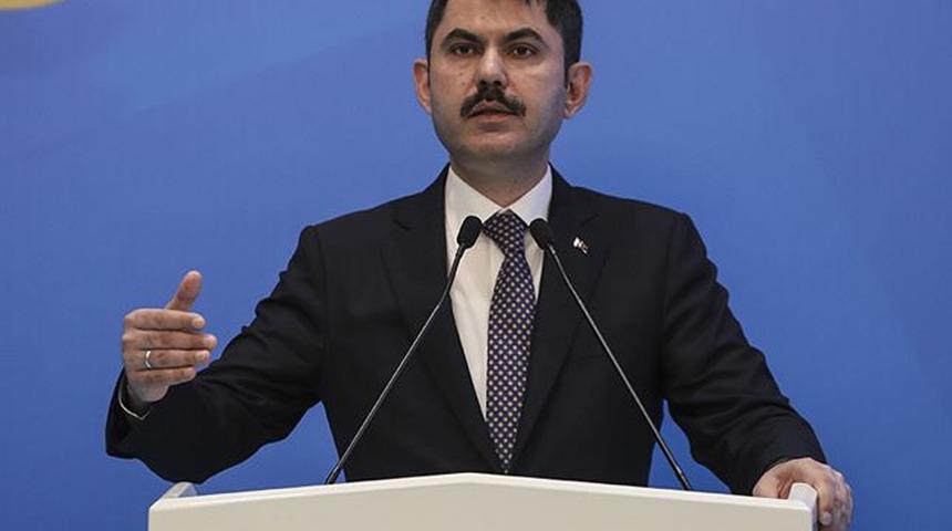 Çevre, Şehircilik ve İklim Değişikliği Bakanı Kurum, Gaziantep'te konuştu: Sonuna kadar deprem bölgesinden ayrılmayacağız