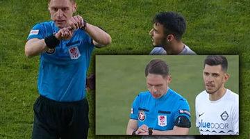 Erzurumspor-Altay maçını erken bitiren hakem gündem oldu! Sonrasında özür dileyip oyuncuları sahaya çağırdı...