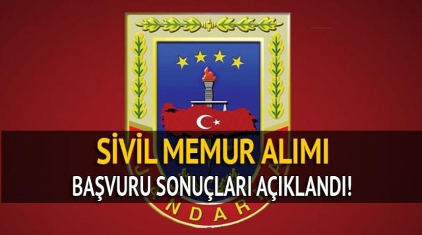 Jandarma sivil memur alımı başvuru sonuçları ilan edildi! Başvuru sonuç sorgulama için tıkla!