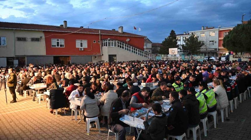Tekirdağ’da toplu iftarlar devam ediyor