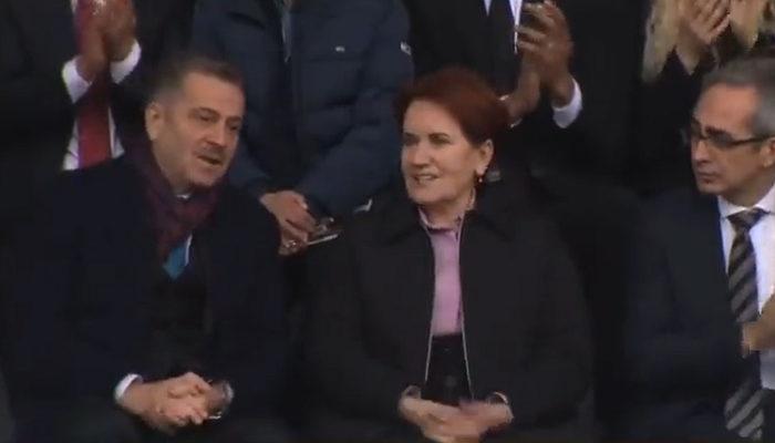 İmamoğlu'nun konuşması sırasında yaşandı! AK Partili başkanın alkışladığını gören Akşener bakın ne yaptı!
