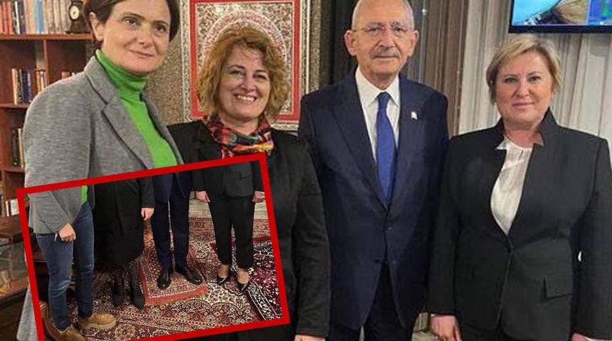 Görüntüler sosyal medyada yayıldı! AK Parti'den Kılıçdaroğlu'nun fotoğrafına tepki! CHP'den ilk açıklama