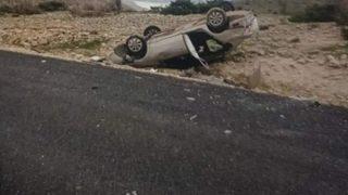 Mardin'de yoldan çıkan araç takla attı: 1 ölü 3 yaralı