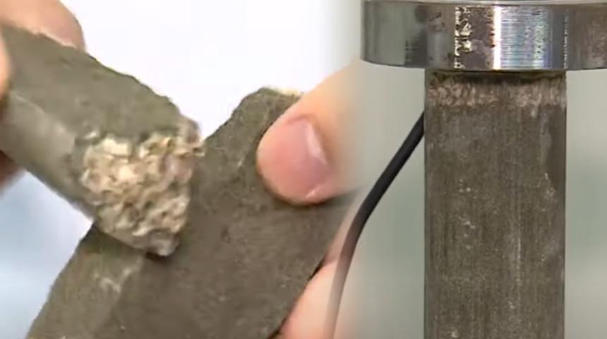 Mucizenin adı bor... Artık binaların yıkılmasına gerek kalmayacak! Dakikalar içinde kayaya dönüştürüyor